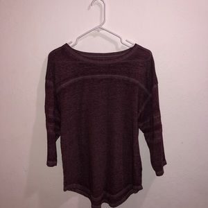 Purple lounge tee
